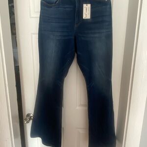 Judy Blue Dark Blue Flare Jeans